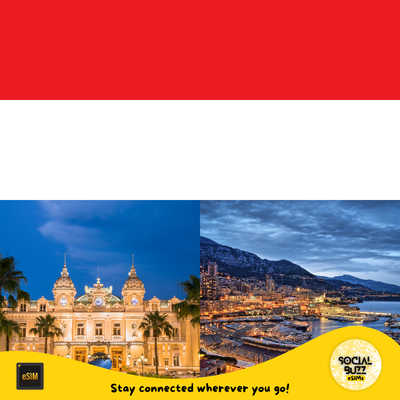 Monaco eSIM Data Plan for High-Speed Connectivity