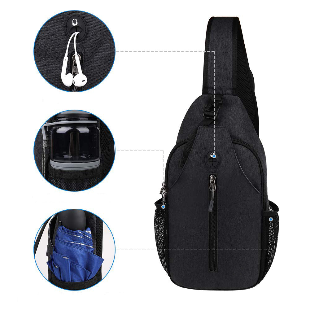Bolso de Pecho para Hombre - Bolso de Hombro de Moda