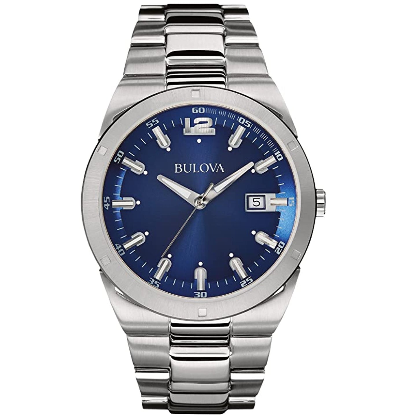 Montre classique pour homme Bulova - Cadran bleu