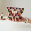 Compact Women's Travel Makeup and Sanitary Storage Bag