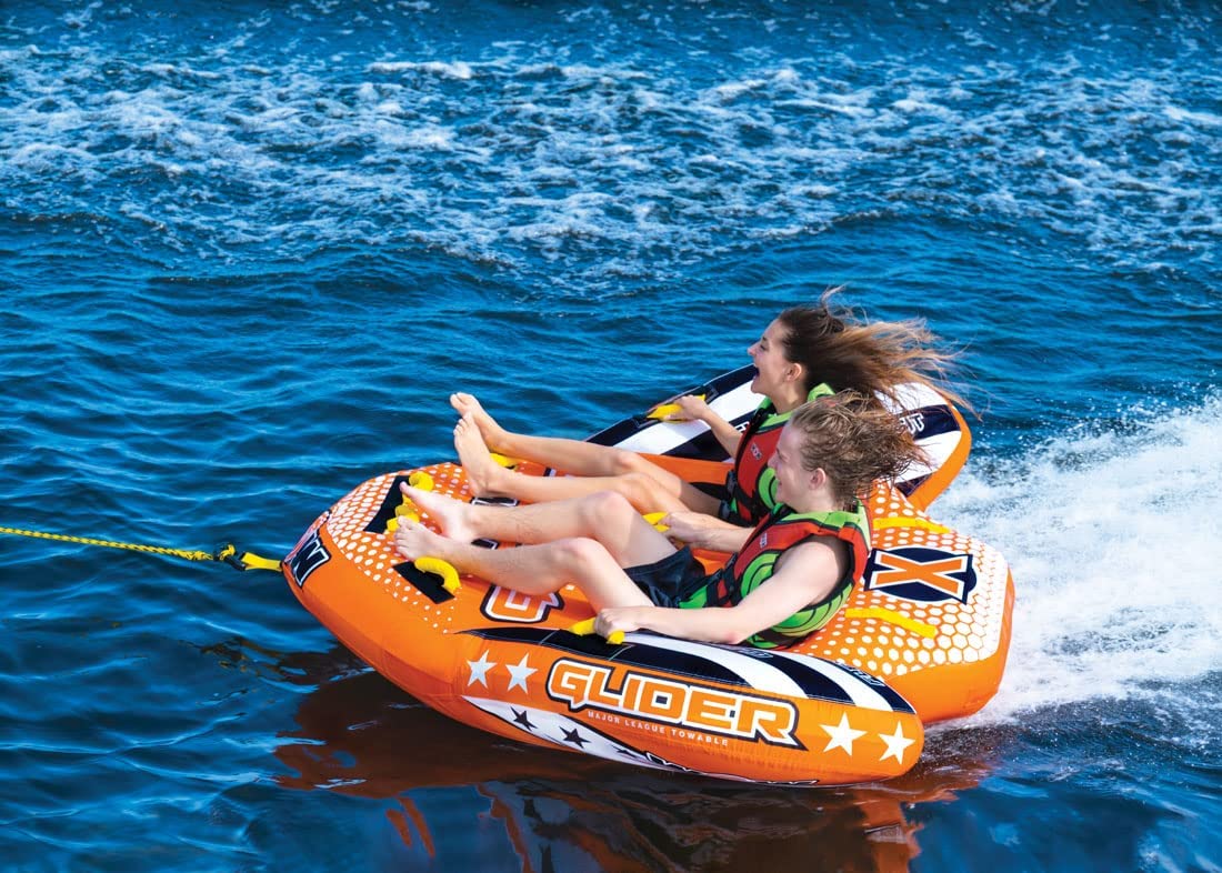 WOW Watersports Glider 2 Person Towable avec sièges flexibles