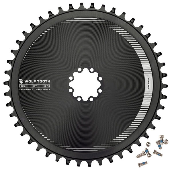Chaîne de vélo Aero Wolf Tooth 46T - 8-Bolt Drop-Stop B