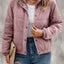 Women's Short Cotton Trucker Jacket with Long Sleeves