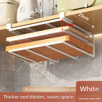 Under-Cupboard Hanging Organizer for Kitchen Essentials