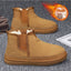 Botas de Nieve de Forro de Invierno para Hombre - Calzado Casual de Tobillo