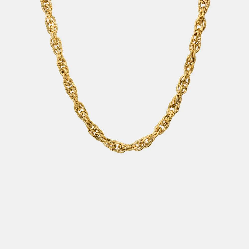 Titanium Steel Chain Necklace - Korvel