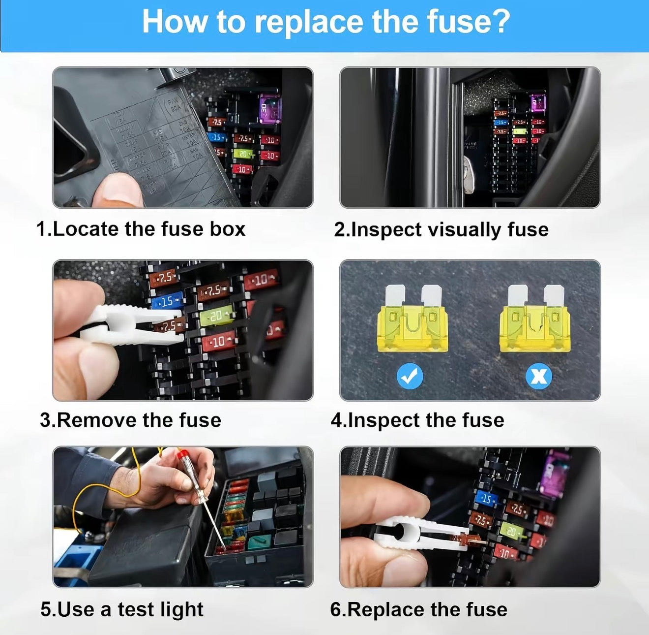 Kit Maestro AutoFuse - Asortimento Completo de Fusibles Automotrices