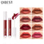 QIBEST Glossy Lip Gloss de Agua Espejo - Fórmula Premium para Aumento de Labios