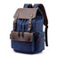 Mochila Retro de Lona con Cierre de Cordón - Elegante y Duradera