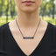 Collier en barre gravé Seize Life