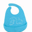 Rubber Bib Baby Elephant Pattern Baby Saliva Towel Bib Anti dirty Easy To Clean - Korvel