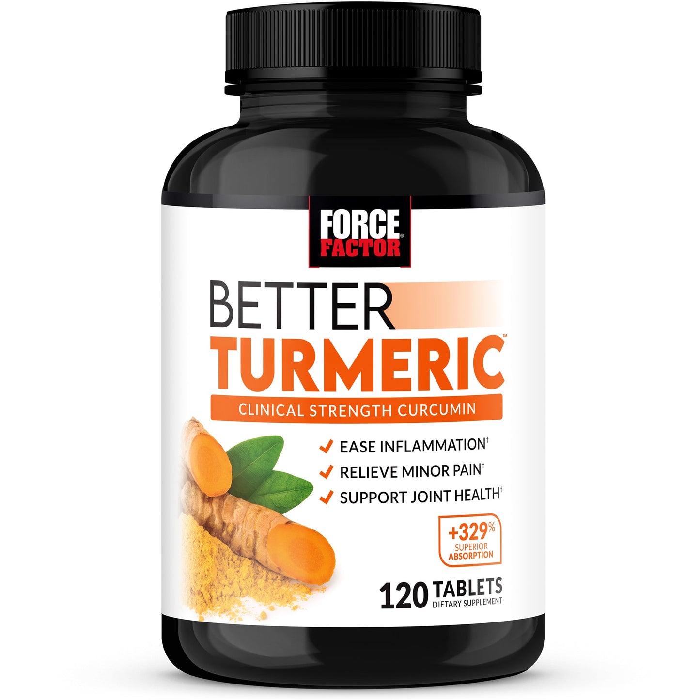 Suplemento de Cúrcuma Mejorado Premium 1600mg - 120 Cápsulas