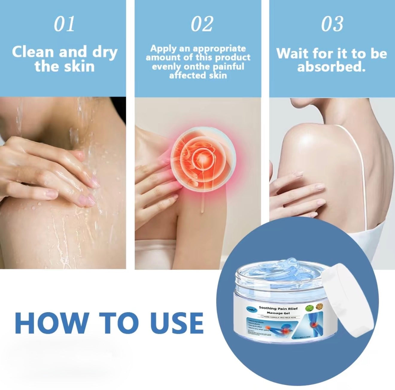 JointEase Herbal Relief Gel - Korvel