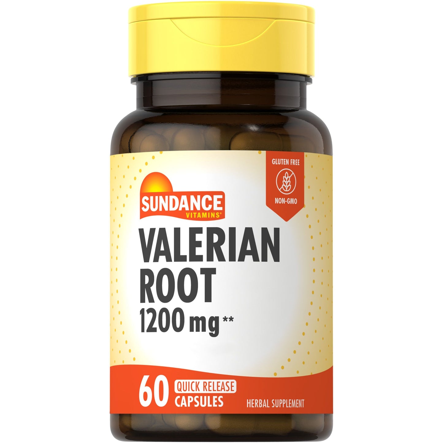 Gélules de racine de valériane 1200 mg de Sundance Vitamins