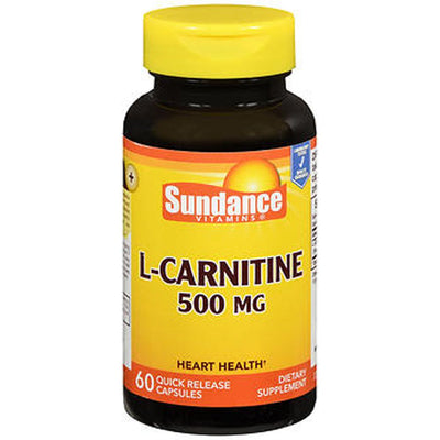 Sundance L-Carnitine 500 Mg - 60 Capsules à libération rapide