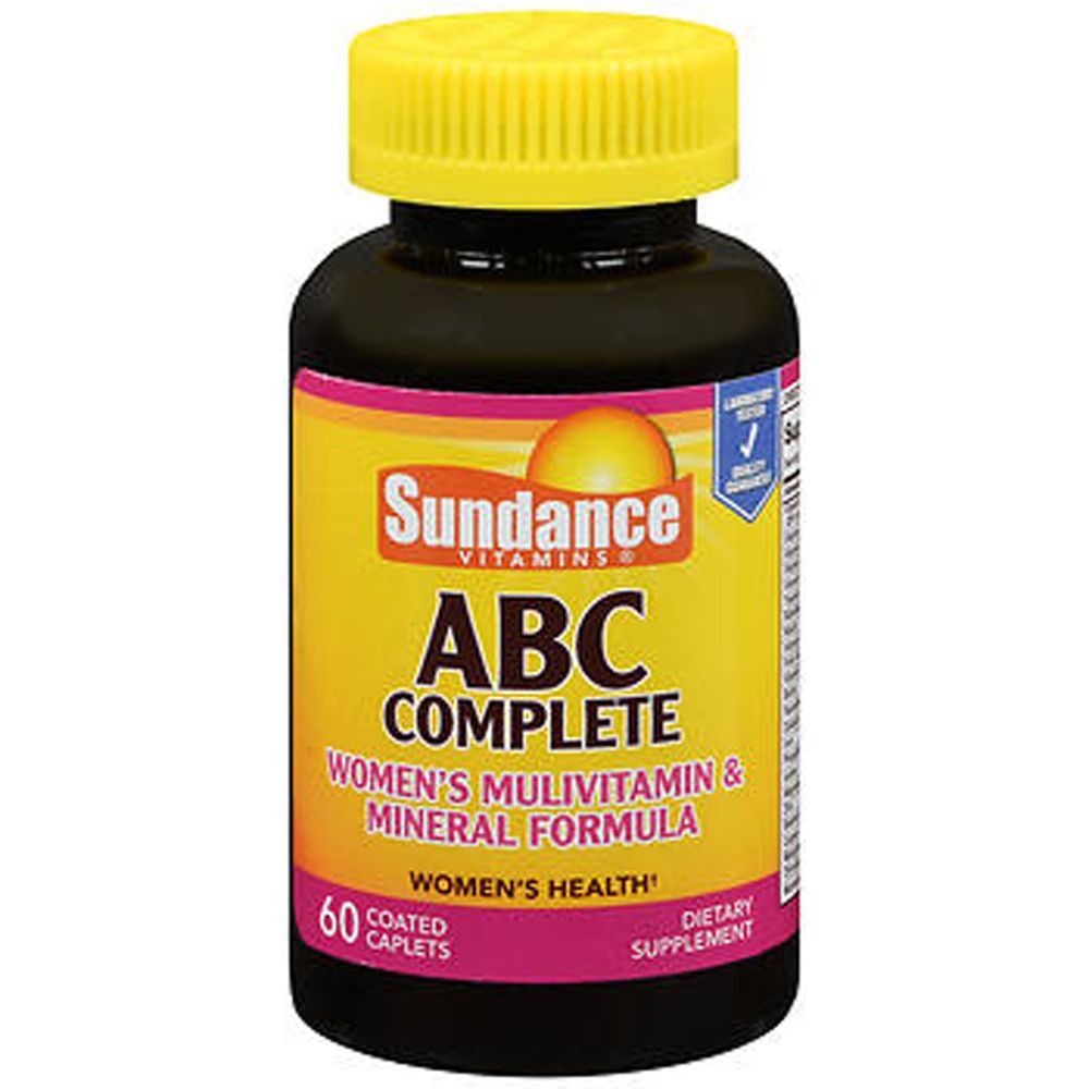 Sundance Vitamins ABC Complete Multivitamines et Minéraux pour Femmes