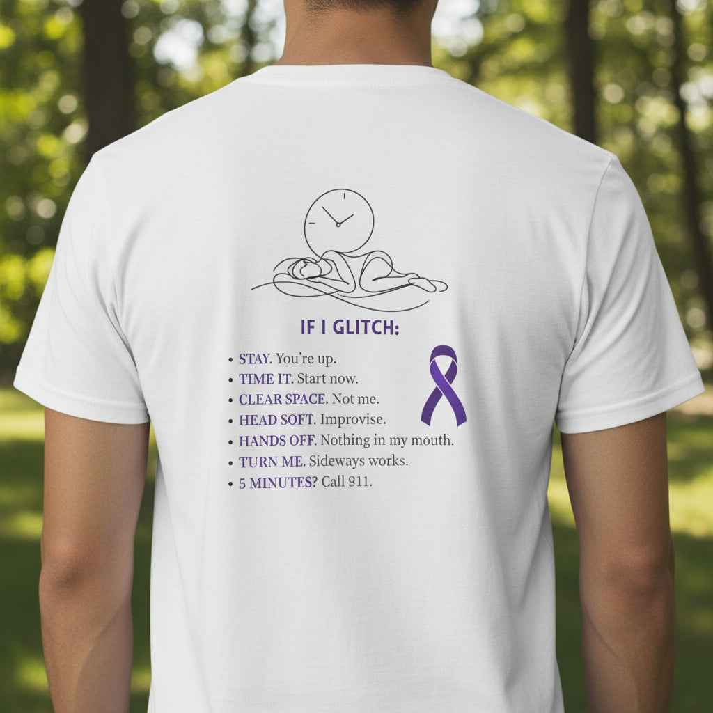 Camiseta Glitch Happens – Camiseta Minimalista de Primeros Auxilios