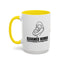 Assigned Human Mug – Cat Coffee Cup