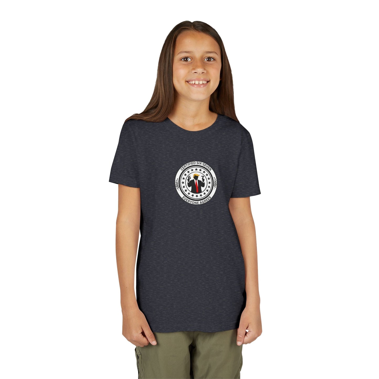 Camiseta Infantil Certificada Six-Seven