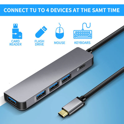 Premium Type-C USB Hub with Multi-Interface Expansion