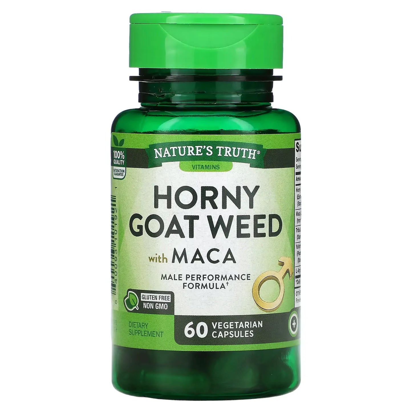 Capsules de vitamine D de Nature's Truth avec Maca et Horny Goat Weed