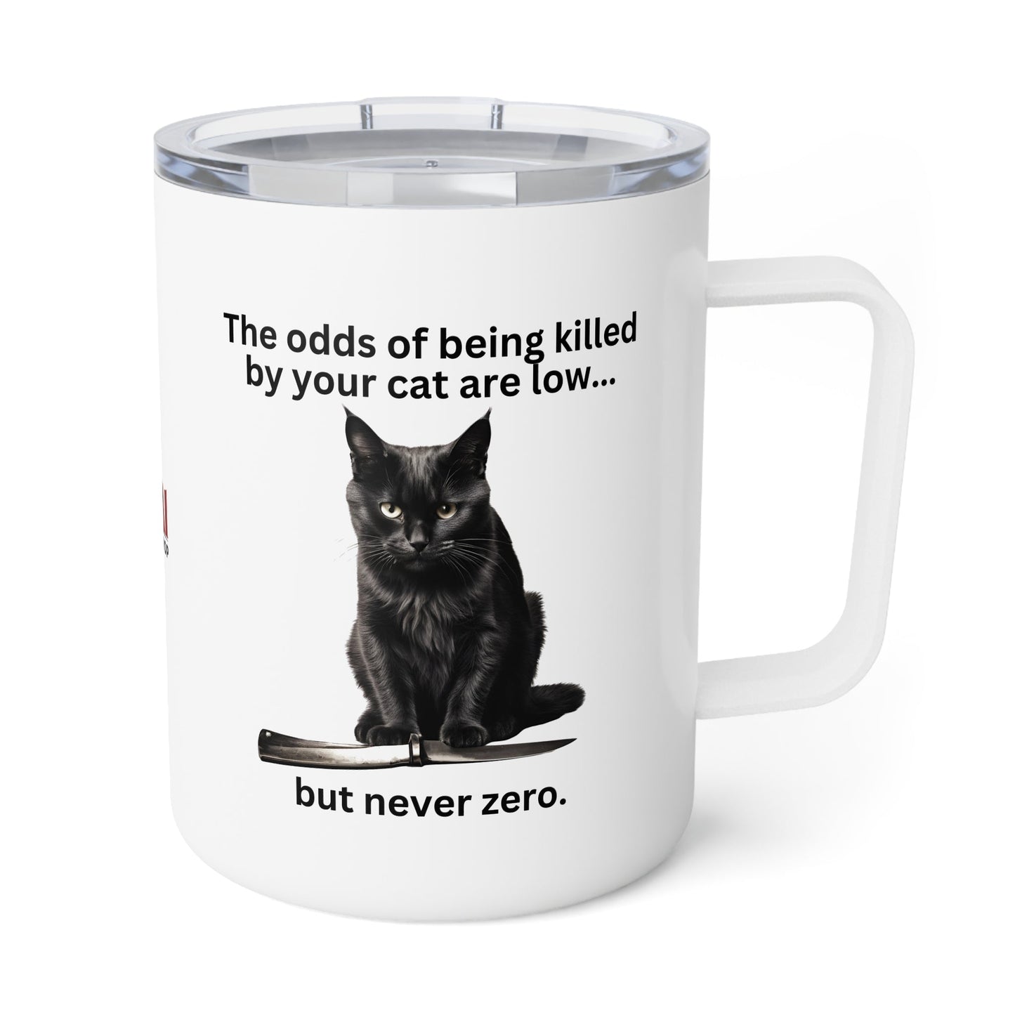 Killer Cat Odds Insulated Coffee Mug - 10oz