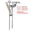 LEO High Strength Automatic Fishing Rod Holder Upgraded Double  Thickened Steel Automatic  Pole - Korvel