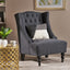 TODDMAN HI-BACK CLUB CHAIR - Korvel