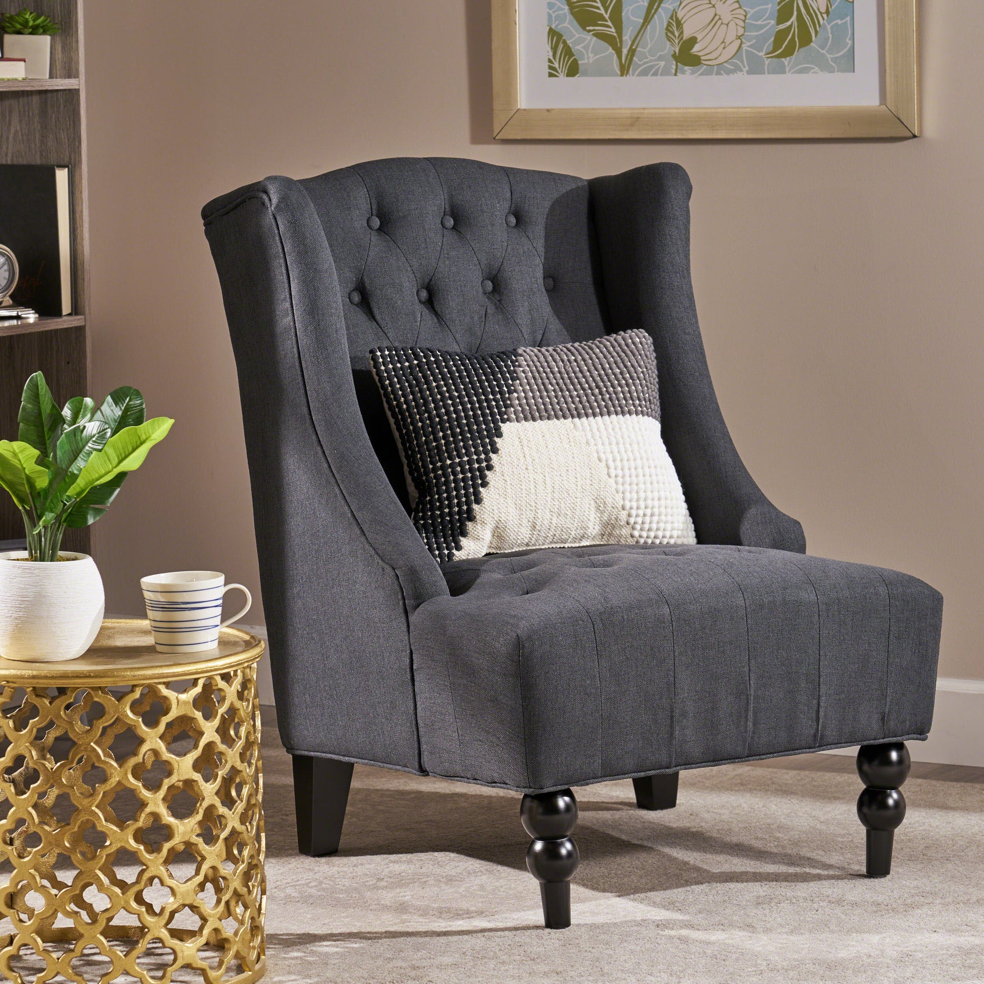 TODDMAN HI-BACK CLUB CHAIR - Korvel