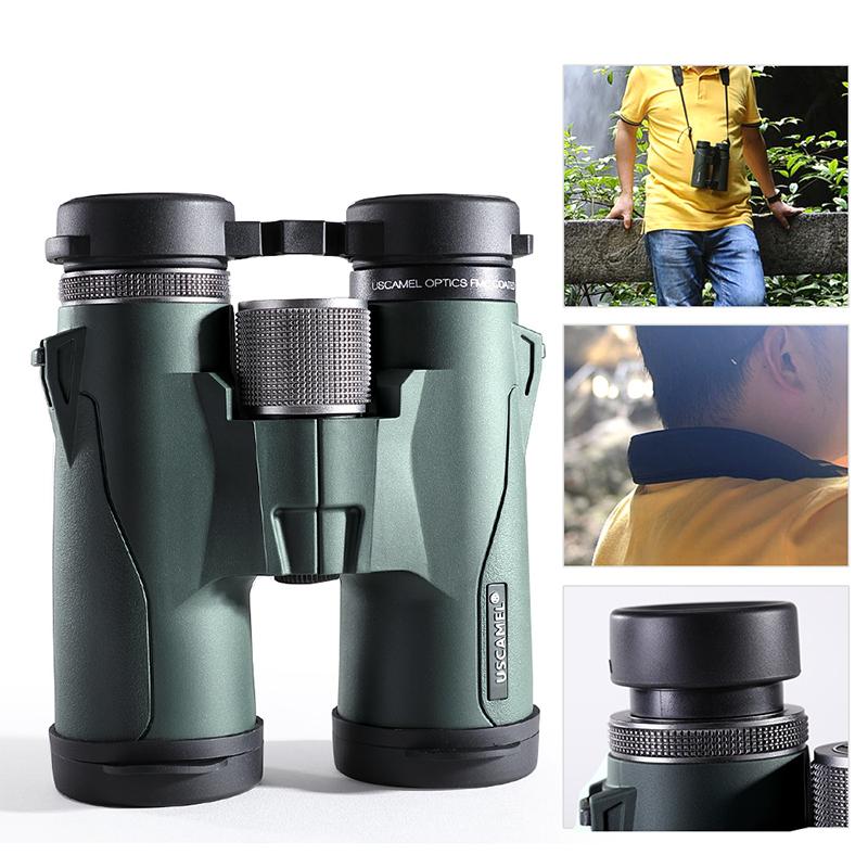 USCAMEL Binoculars 8x42 Military HD High Power Telescope Professional Hunting Outdoor,Army Green - Korvel