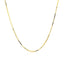 Chaîne classique en or jaune 10 carats - 1,0 mm