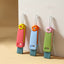 Petal three in one cup lid brush multifunctional gap cleaning brush milk bottle mouth groove cup brush - Korvel