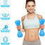 Water Dumbbells Aquatic Exercise Pool Fitness Equipment Blue Foam Water Aerobic Exercise Fitness Equipment - Korvel