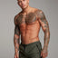 Shorts actifs pour hommes grande taille avec cordon de serrage et poches