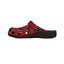 Red Presidential Silhouette Star EVA Clogs – Lightweight Slip-Ons