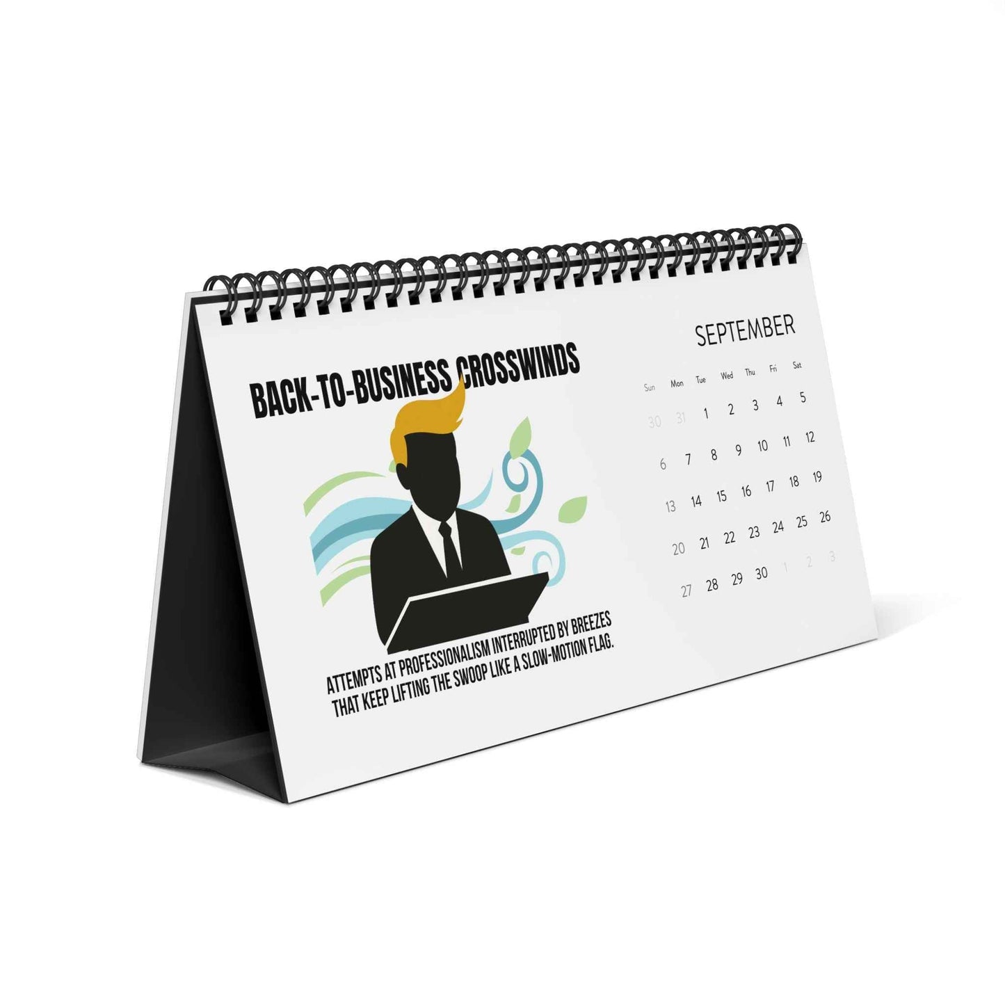 Calendario de Escritorio Executive Hair Forecast 2026