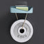 Contrast Color Drain Soap Box Double-Layer Storage Soap Box Bathroom Rack Strong Non-Marking Paste Soap Box - Korvel