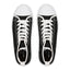 Women’s Black High-Top Sneakers – Political Parody Statement Shoes