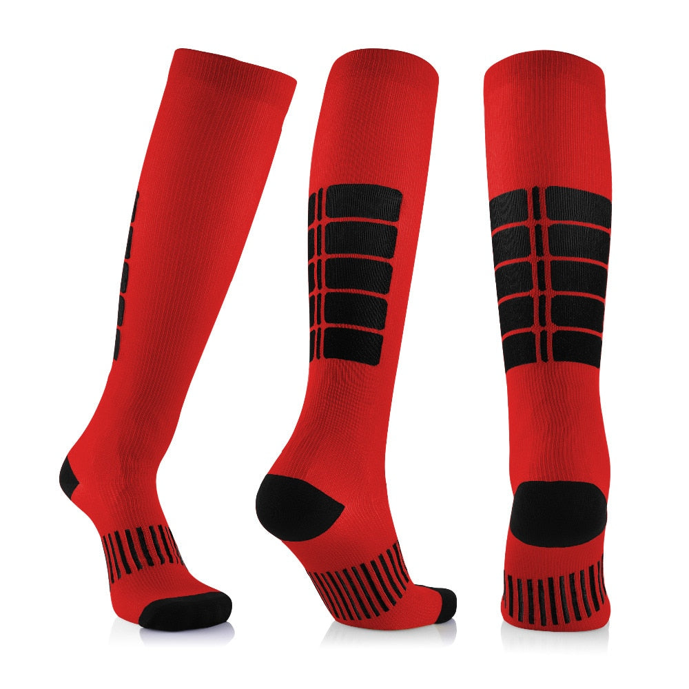 Compression Stocking Anti-slip Best for Basketball Football Outdoor Running  Socks Women Men Travel Compression Socks - Korvel