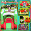 Christmas Jump 'n Slide Inflatable Bouncer for Kids Complete Setup with Blower - 80" x 91" Play Area - 55" Tall - Korvel