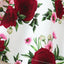 Robe à manches volantées à col rond floral Frill