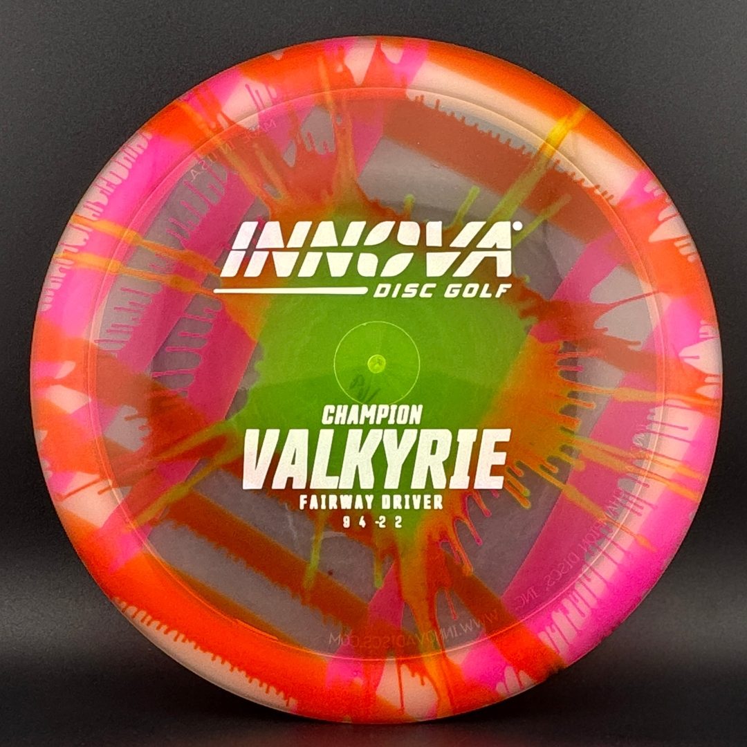 I-Dye Champion Valkyrie Disc Golf Driver