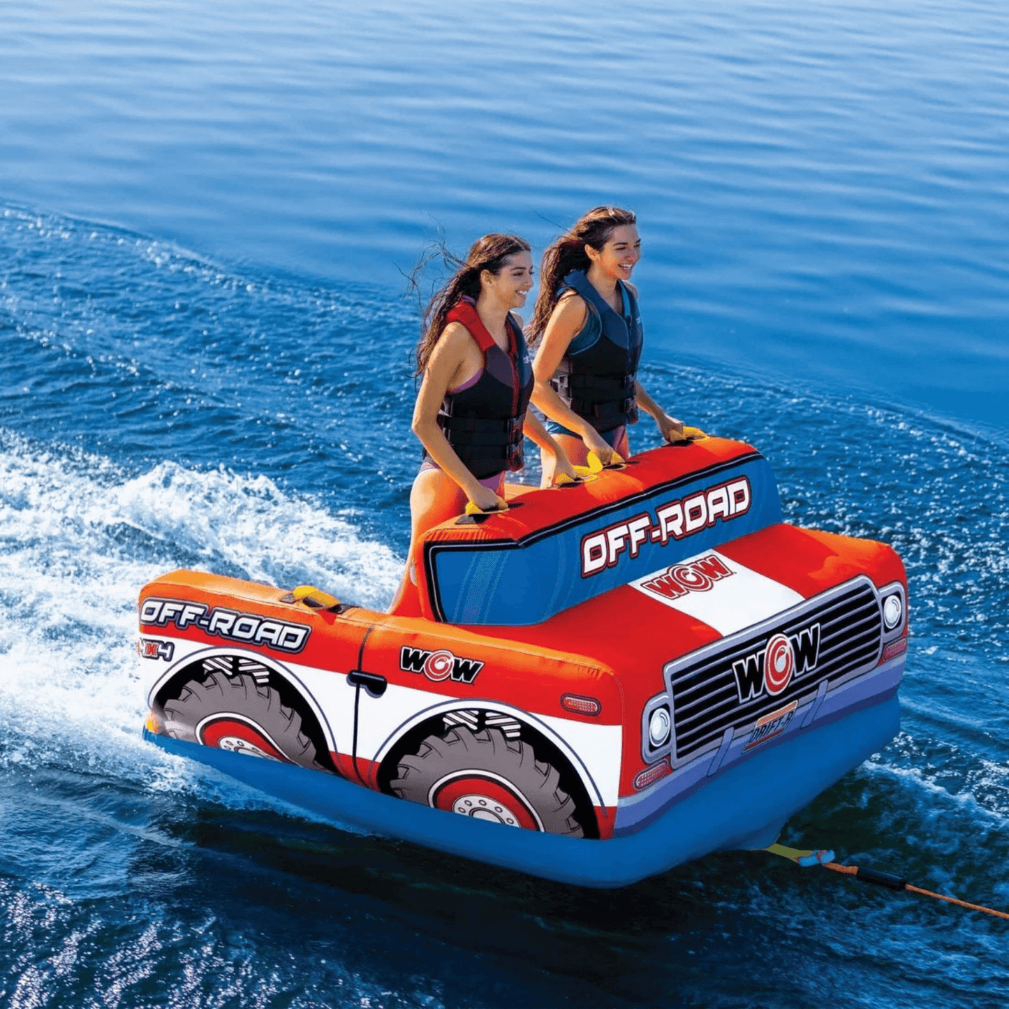 WOW Watersports Off-Road Truck 3-Person Towable Tube