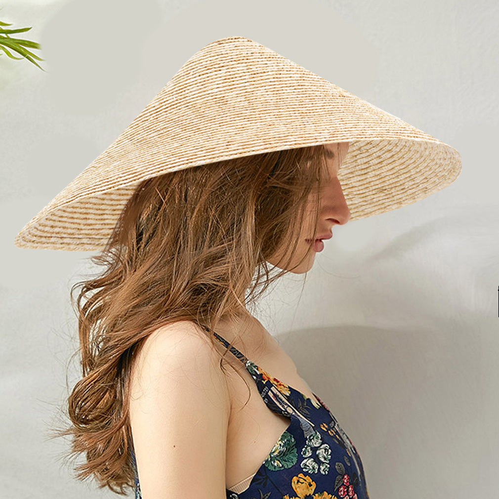 Seaside British Raffia Sun Hat for Summer Adventures