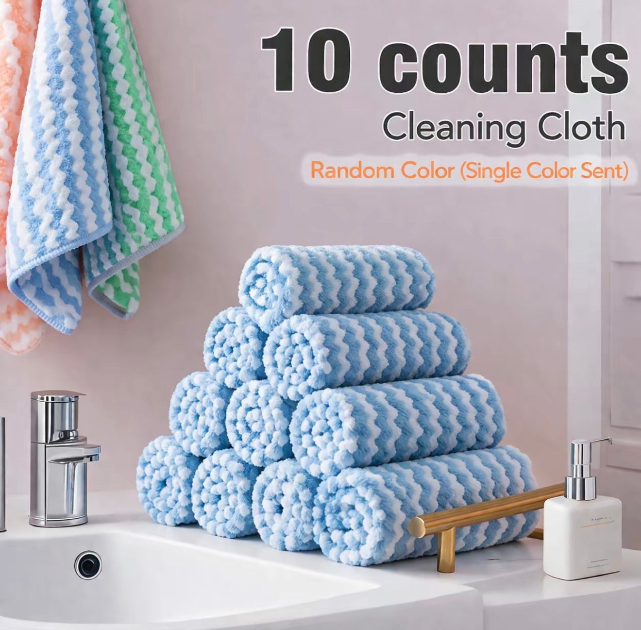 CleanPro Microfiber Cloth Set - Premium Cleaning Solution