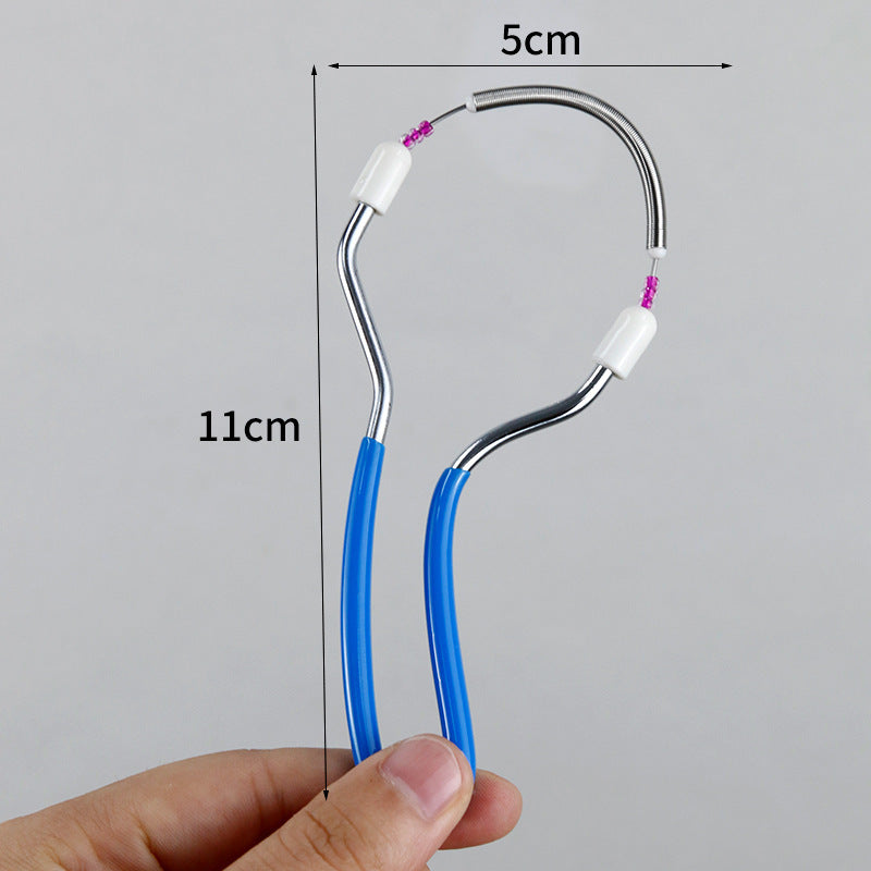 Facial hair removal device with twisted hair removal device lip hair removal device facial hair removal device - Korvel