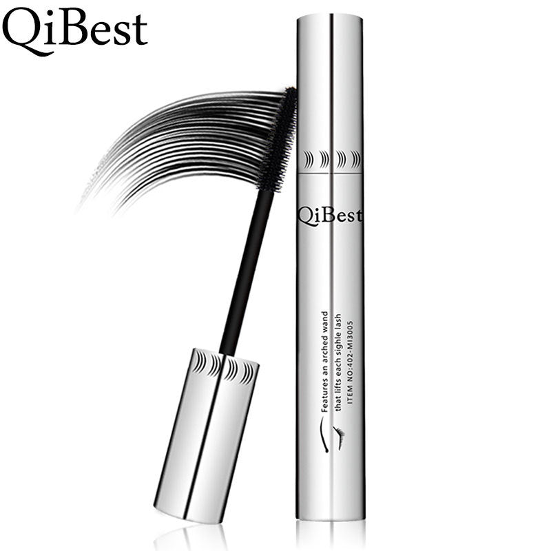 Máscara Qibest Tubo Plateado Big Eye - Resistente al Agua y a Pruebas de Manchas