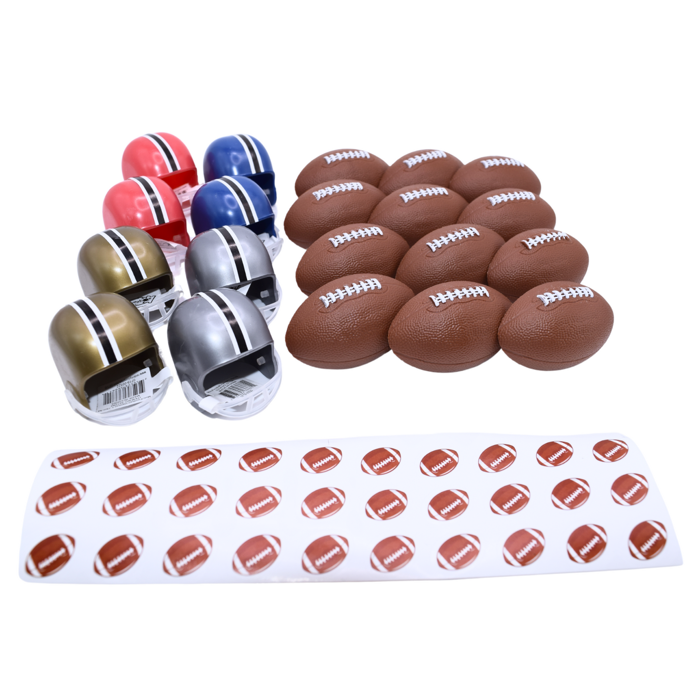 Ensemble de décoration de cupcakes et gâteaux sur le thème du football - 54 pièces