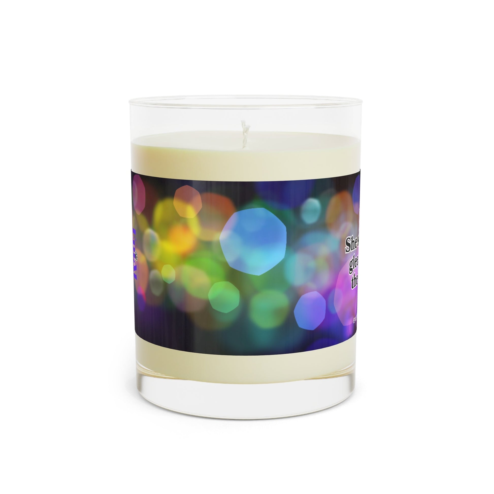 Joyful Essence Scented Candle - Elegant Glass, 11oz - Korvel