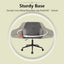 Velvet Office Desk Chair, Modern Home Desk Chair with Wheels , Vanity Chairs for Living Room, Bedroom,Study Room - Korvel